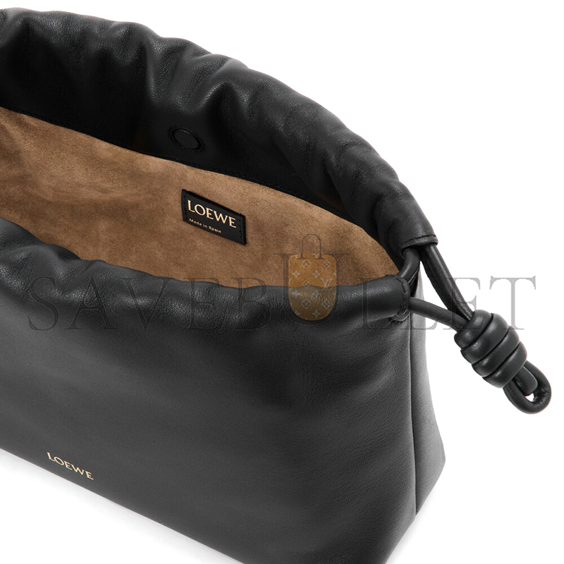 L0ew* medium flamenco purse in mellow nappa lambskin a411fcrx84 (30*20*10.5cm)